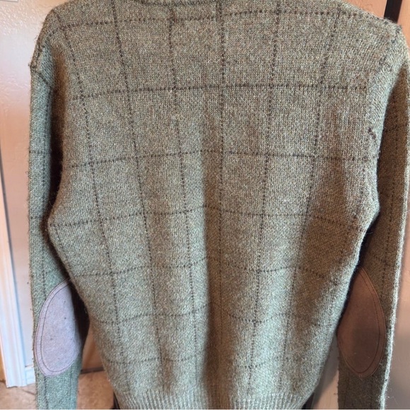 Polo by Ralph Lauren Khaki Checkered Crewneck Sweater - Picture 3 of 5